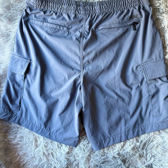 American Eagle Mens Flex Nylon Drawstring Waist Pull On Cargo Jogger Shorts SZ M - Picture 5 of 9